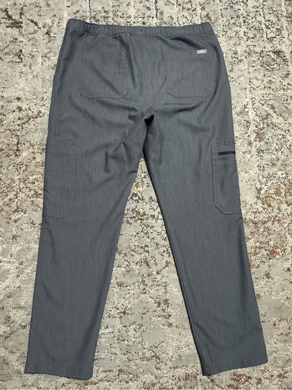 Figs Cairo Cargo Scrub Pants Graphite gray Medium short M/S
